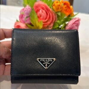 Prada Black Wallet